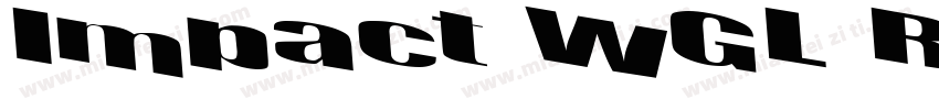 Impact WGL Regular字体转换